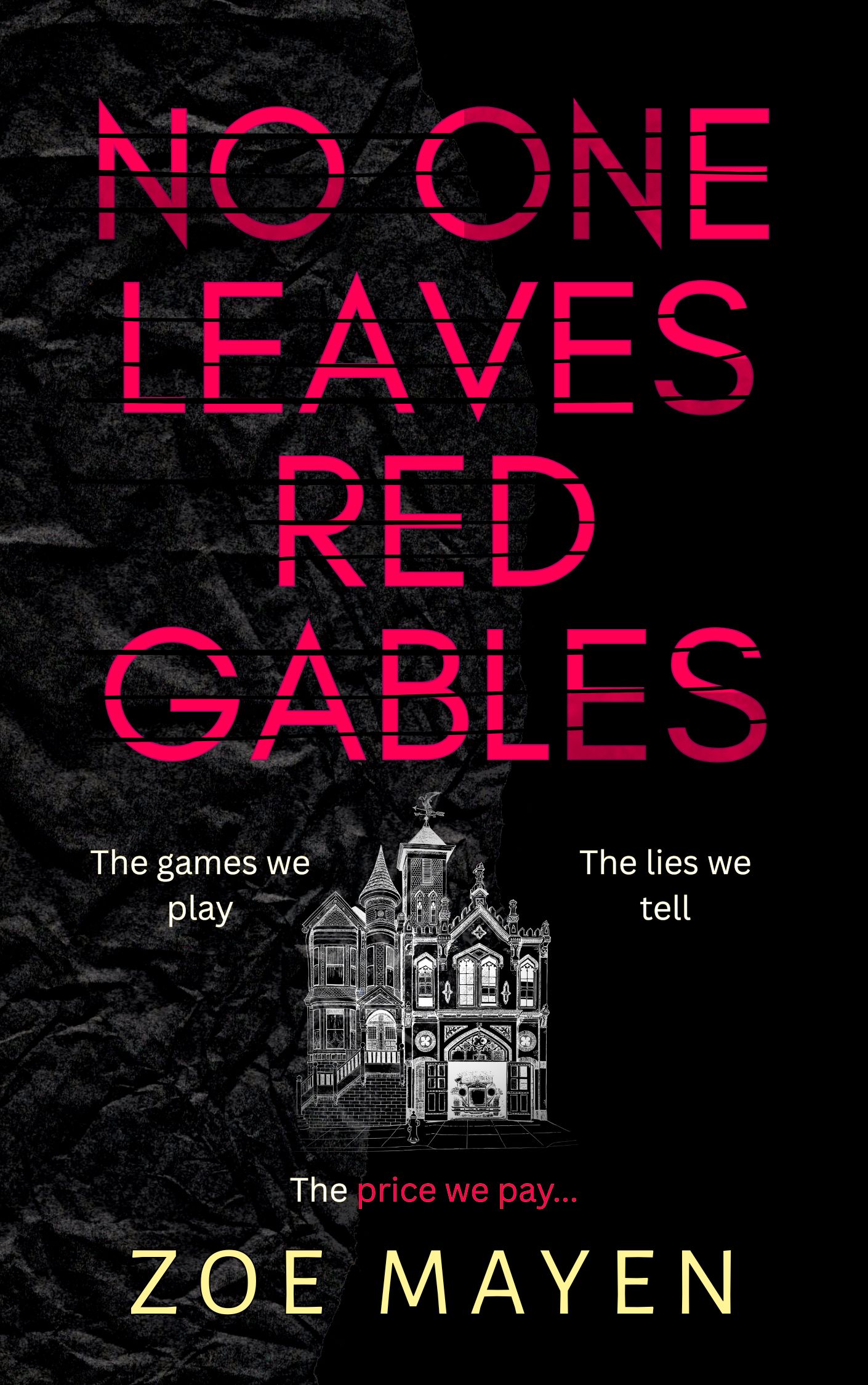 No One Leaves Red Gables book cover
